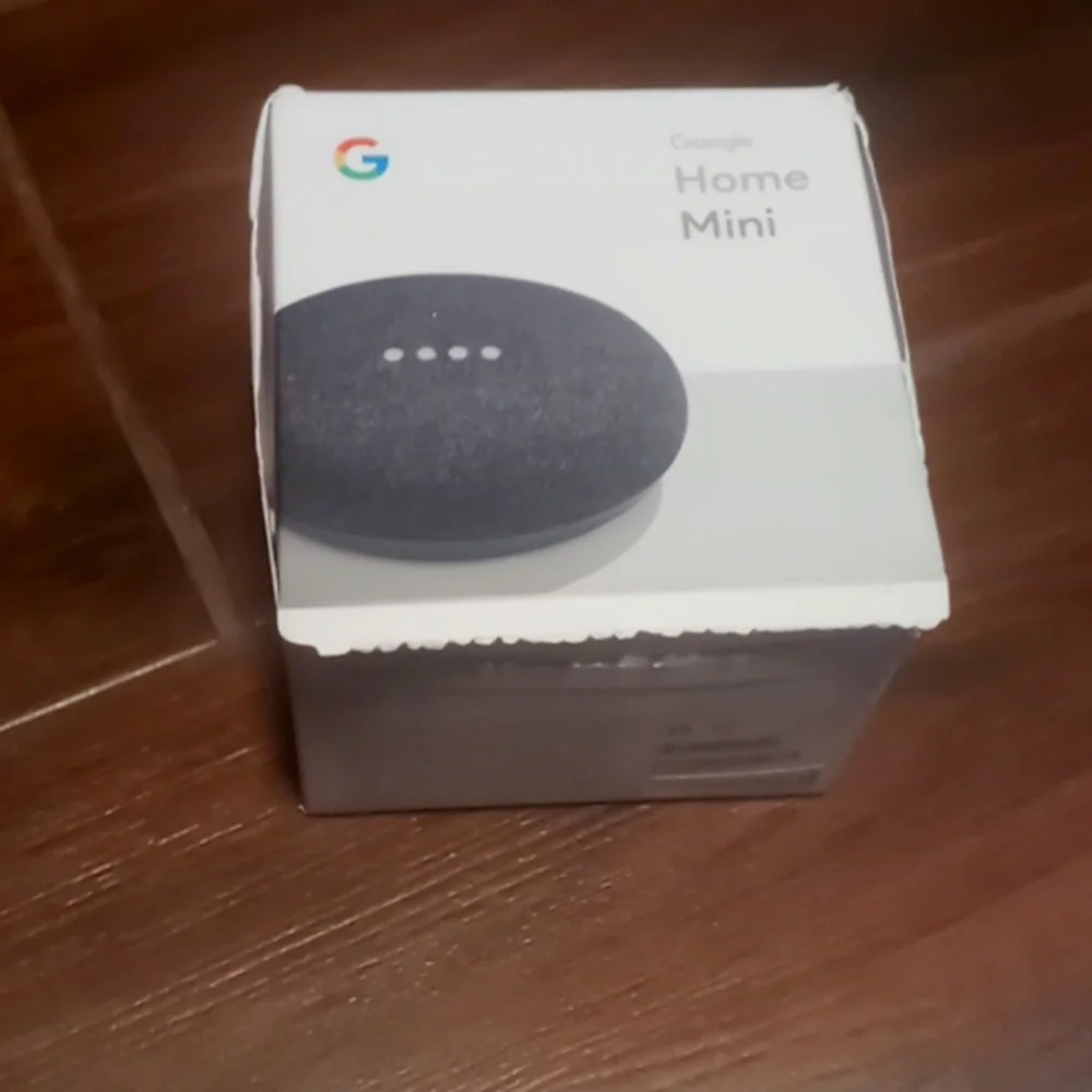 Google home Mini (Charcoal) old